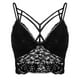 thumbnail image 1 of Gibobby Lencería sexy de encaje para dormir Lencería Mujer S-2XL Chaleco Sujetador sexy Encaje Inalámbrico Vendaje Ropa de dormir Íntimos(Negro, XL), 1 of 5