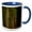 Blue/White, variant on 3drose, Usa, Washington, Olympic Np. Western Hemlock Trees in Rainforest., 11oz Two-tone Green Mug