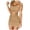 Khaki-6DOVK, variant on Two Piece Short Sets for Women Summer Women Sexy Ruched Crop Top Bodycon Skirt 2 Piece Outfits Dress