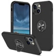 thumbnail image 1 of [PST] iPhone 14 Plus Ring Case, Hybrid Magnetic Kickstand Case Cover with Invisible Ring Stand, 1 of 5