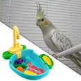 thumbnail image 3 of Fregadero de cocina de juguete con platos Montessori corriendo Childern Baby vert perfke Fregadero, 3 of 5