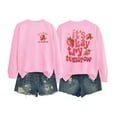 thumbnail image 1 of VBARHMQRT Chandail à Capuchon Pondéré Chandail à Capuchon pour Femmes Erreur N'A Pas d'Importance Automne Motif Mignon T-Shirt Nouveauté Col Rond Manches Longues, 1 of 3