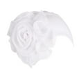 thumbnail image 2 of Herrnalise Women Ladies Retro Big Flowers Hat Turban Hat Cap Pile Cap WH, 2 of 2