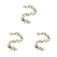 thumbnail image 4 of Bearachild Flores artificiales de Sakura, guirnalda colgante de vid, decoración de Hotel, planta, balcón, jardín, decoración de boda, blanco Type1 NO1, 4 of 6