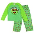 thumbnail image 5 of Sesame Street Oscar the Grouch Pajamas Boys' Long Sleeve Pant Lounge Set, 5 of 7