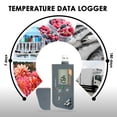 thumbnail image 4 of Enregistreur de Température USB pour Humidité et Pression Atmosphérique, Enregistreur de Température Étanche IP65 avec Rapports PDF et CSV Haute Précision, 4 of 4