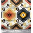 thumbnail image 1 of Soimoi Cotton Jersey Fabric Aztec & Ikat Kilim Print Fabric by The Yard 58 Inch Wide, 1 of 1