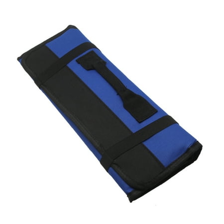 

Multifunction Oxford Cloth Folding Wrench Roll Bag Tool Storage Pouch Portable Case Organizer Holder Blue Black