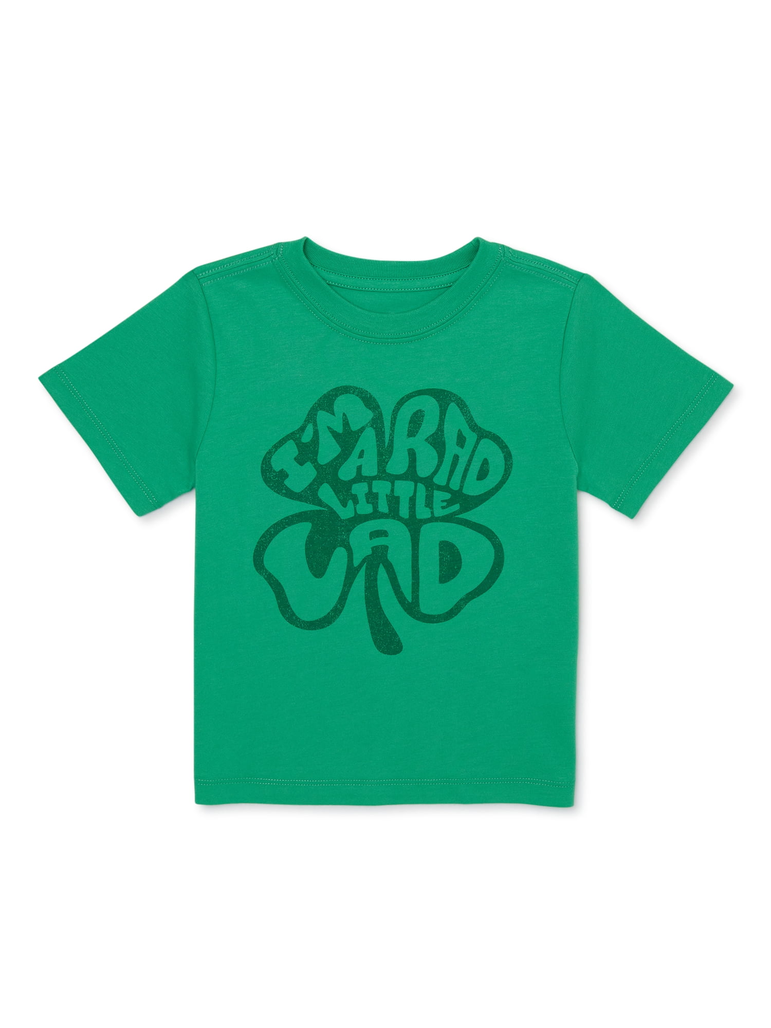 WAY TO CELEBRATE! St. Patrick's Day Toddler Boy Short Sleeve Graphic T-Shirt, Sizes 12 Months-5T