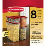 Rubbermaid 8pc Modular Canister Set