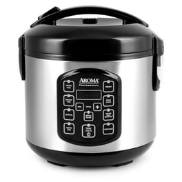 Miracle Exclusives Automatic Stainless Steel Rice Cooker Model ME81 with Vegetable Steamer Walmart