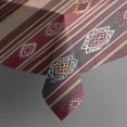 thumbnail image 5 of Boho Red Multicolored Ethnic Pattern Square Tablecloth,Waterproof Square Table Cover,Wipeable Spillproof Washable Table Cover for Home Kitchen Party Decor 52"x52"(132x132cm), 5 of 6