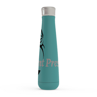 Mainstays 25 Oz Clear Glass Bottle with Silicone Sleeve, Peri Swim 