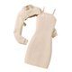 thumbnail image 1 of Odeerbi 6-13 Años Niñas Verano Trajes Algodón Slip Bodycon Vestido Con Bolero Shrugs Dos Piezas Vestido Vaina Conjunto, 1 of 7