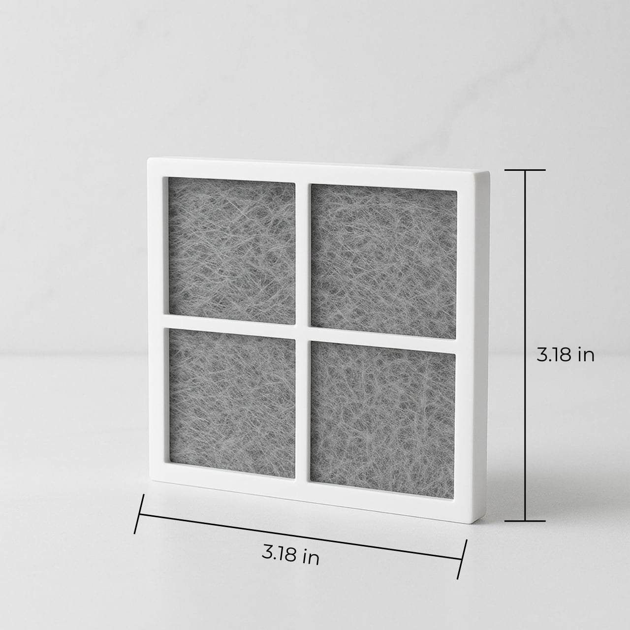 Nispira Air Filter Replacement Compatible With LG LT120F Kenmore Elite 469918 Refrigerator ADQ73214402, ADQ73214404, 2 Pack