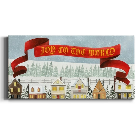 Christmas Angel Collection D- Gallery Wrapped Canvas