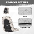 thumbnail image 6 of KUIFORTI Grey Camouflage UTV Seat Covers Seats Cover with Headrest Covers Polyester Easy Installation for Yamaha Rhino 700 660 450 2004-2021 Rhino UTV Accessories, 6 of 7