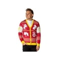 thumbnail image 6 of Harry Potter Men's Hogwarts Houses Ugly Christmas Sweater Knit Button-Up Cardigan, 6 of 7