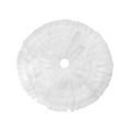thumbnail image 6 of kiskick Round Pleated Solid Color 78/90CM White Tulle Christmas Tree Skirt – Holiday Indoor Decoration Xmas Tree Cover Mat, Party Supplies, 6 of 7