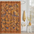 thumbnail image 3 of Shower Curtain Vintage Daisy Floral Shower Curtains for Bathroom Decor, Waterproof Polyester Shower Curtain Set with Hooks, Extra Long 72" x 78" Spring Wildflower Orange, 3 of 9