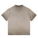 thumbnail image 5 of Camisa Elvqul de Hombre de Color Sólido Manga Corta Café Algodón Cuello Redondo Gym Mayor, 5 of 9