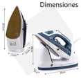 thumbnail image 2 of Plancha De Vapor Vertical Profesional Vaporizador de Tela Ropa Con Soporte para Prendas You, 2 of 9
