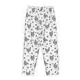 thumbnail image 5 of Goofa Funny Chicken Printed Soft Pajama Pants for Women, Wide Leg Comfy Casual Lounge Yoga Pants-Medium, 5 of 9