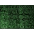 thumbnail image 1 of Ahgly Company Indoor Rectangle Persian Emerald Green Traditional Area Rugs, 2' x 4', 1 of 4