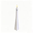 thumbnail image 3 of PoyoKee Halloween Ghost Taper Candles, 2pcs Flameless Candles with Remote, Battery Operated & Real Wax for Mantel Window Dinner Halloween Decorations, 3 of 9