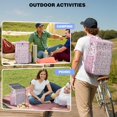 thumbnail image 2 of Floral Butterfly Design Insulated Backpack Cooler – Leakproof Lunch Bag with Tropical Pattern, Great for Hiking, Beach Days & Outdoor Use, 2 of 6