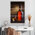 thumbnail image 2 of Elephant Stock Whiskey Bottle Wall Art - Vertical Multi Panel Canvas - Bar Wall Decor - Food And Drink Multi Panel - Brown And Orange Decor - 20" x 32", 2 of 8