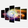 thumbnail image 2 of Design Art - Bright Wave Particle in Air on Black, 2 of 3
