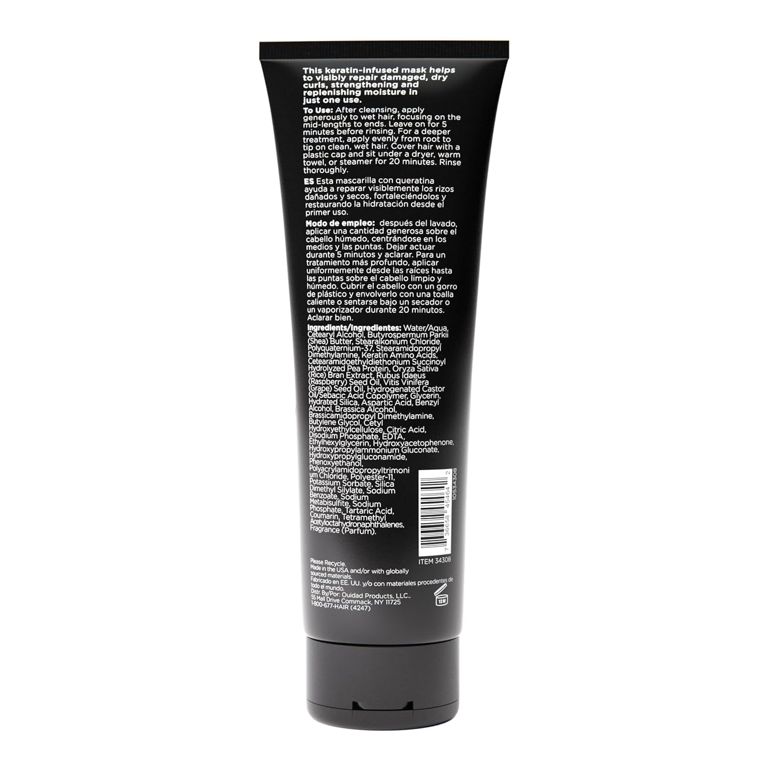 Ouidad Curl Therapy Intense Repair Hair Mask, 8.5 oz