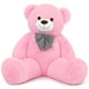 thumbnail image 2 of Oso de peluche gigante rosa Toy Snowolf, 120 cm, felpa suave y 2,5 kg, 2 of 6