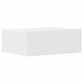 thumbnail image 4 of vidaXL Floating Nightstand Set of 2 White Engineered wood Compact, 4 of 5