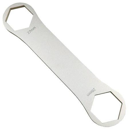 

Bike Suspension Fork Wrench Stainless Steel Bicycle Top Cap Spanner Remover Tool(size : A)