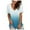 Light blue, variant on MIUOWANP T-Shirt for Women with Short Sleeve Loose Gradient Style Blouse