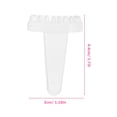 thumbnail image 2 of Raindrops 2Pcs Reusable Silicone Eyelash Stencils Soft Comfortable Makeup Tool for Eyes, 2 of 8