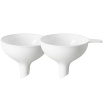 AURARMLET Plastic Funnels for Filling Bottles Conical Oil Dispensing Kitchen Tools Households 2Pcs