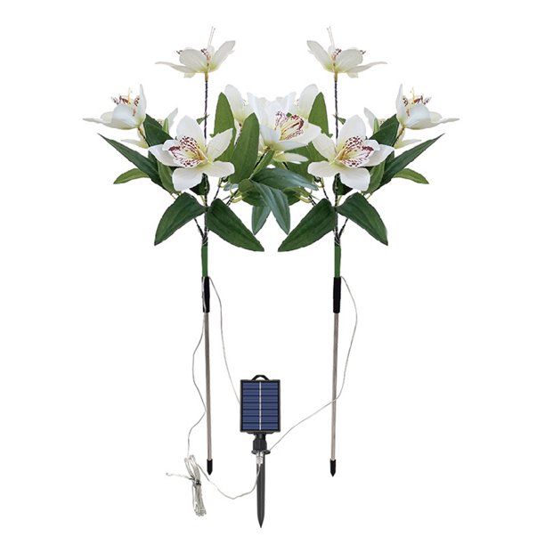 Garden Landscape Light 600MAH Lámpara de jardín LED para patio de porche (1-2 blanco) Likrtyny Para estrenar