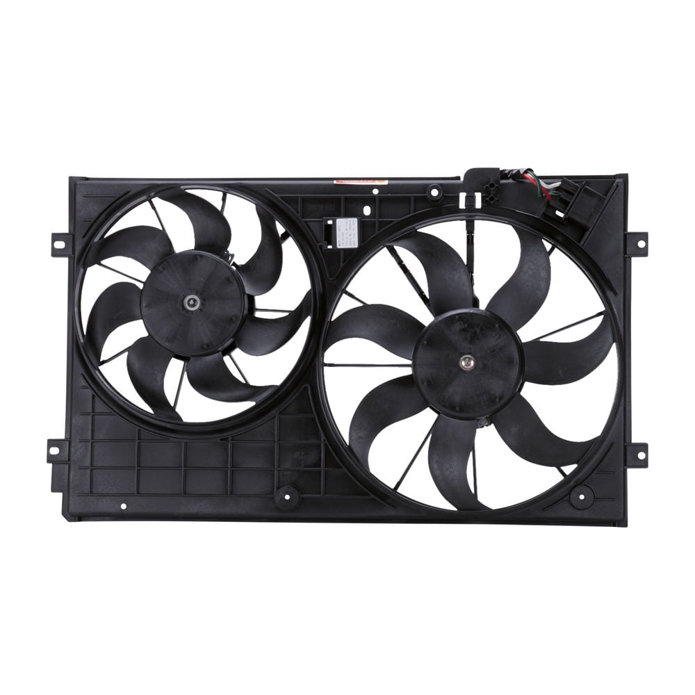 Dual Radiator and Condenser Fan Assembly