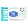 thumbnail image 4 of Nice 'N CLEAN SecureFLUSH Alcohol Free Flushable Wipes, Gentle for Sensitive Skin, 3 Flip-Top Packs (126 Total Wipes), 4 of 15