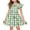 Green, variant on yuCgh Flutter Sleeve Princess Easter Dress for Girls, A-Line Summer T-Shirt Dress, Soft & Playful Casual Easter Dress for Kids,Beige 110