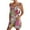 Hot Pink, variant on Jumpsuits for Women Dressy Wide Leg Adjustable Straps Jumpsuit with Pockets Summer Loose Fit Short Rompers Dressy Casual Sleeveless Floral Short Overalls Hot Pink L