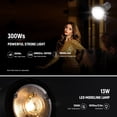 thumbnail image 2 of Studio Flash Neewer Q300 300 W, 2,4 G, para exteriores con disparador, 7800 mAh, 2 of 9