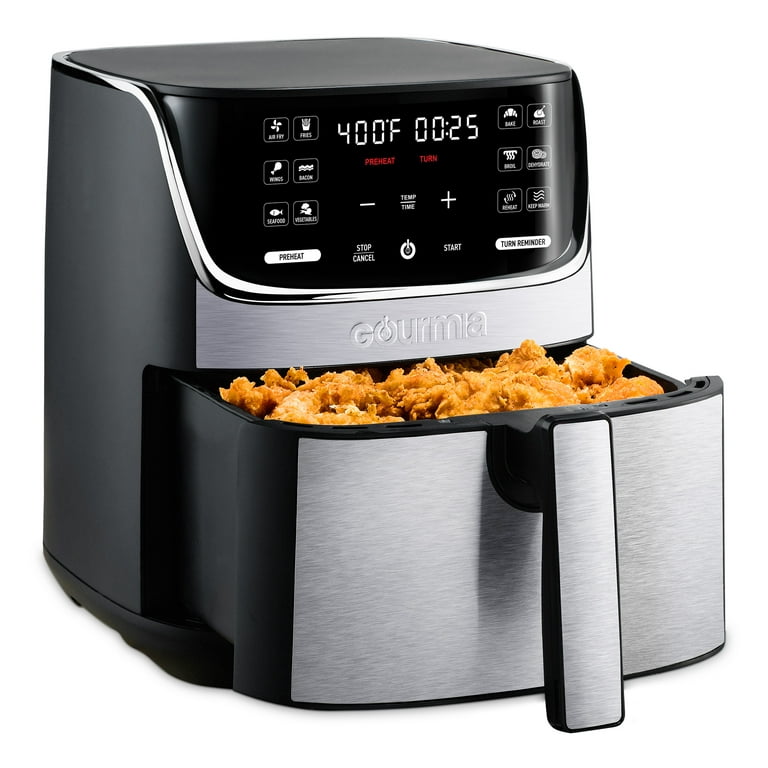 Gourmia 7 QT Digital Air Fryer with 12-One Touch Presets, GAF734, New, 13.5  in 