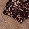 thumbnail image 4 of Utlike Girls Outfits Kids Toddler Baby Spring Summer Leopard Print Sleeveless Vest Flare-Leg Pants Clothing Set Clothes Regular Fit Matching Sets Size 12 Months-18 Months, 4 of 6