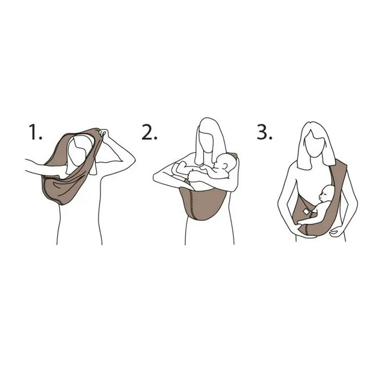 Organic Cotton Baby Carrier Khaki by New Native Inc. Walmart