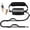 Black Gray Green, variant on Hands Free Dog Leash with Pouch, Double Leash for Two Dogs, Retractable Dog Leashes with Double Padded Handles, for Running, Walking Accessories