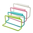 thumbnail image 4 of Sokhug 4 PCS Modern Kitchen Over Cabinet Plastic Towel Rack, Hang on Inside or Outside of Doors, Storage and Organization for Hand and Dish Towels, Rag, 4 of 6